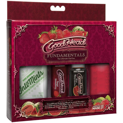 Набір для мінету Doc Johnson GoodHead Fundamentals Kit Набір для мінету Doc Johnson GoodHead Fundamentals Kit