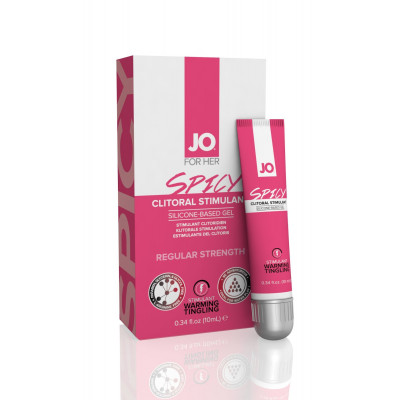 Возбуждающий гель для клитора System JO SPICY WARMING (10 мл) разогревающий Возбуждающий гель для клитора System JO SPICY WARMING (10 мл) разогревающий