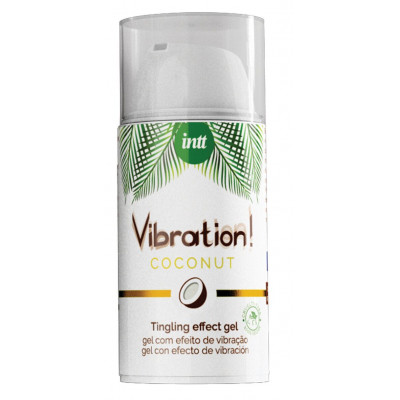Жидкий вибратор Intt Vibration Coconut Vegan (15 мл) Жидкий вибратор Intt Vibration Coconut Vegan (15 мл)