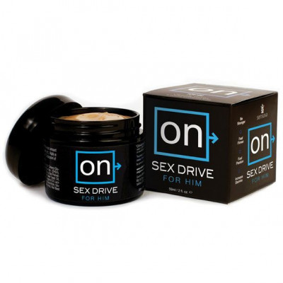 Крем для повышения либидо у мужчин Sensuva ON Sex Drive for Him (50 мл) с натуральными экстрактами Крем для повышения либидо у мужчин Sensuva ON Sex Drive for Him (50 мл) с натуральными экстрактами