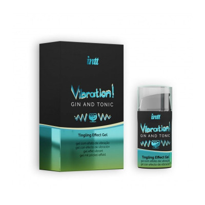 Жидкий вибратор Intt Vibration Gin Tonic (15 мл) Жидкий вибратор Intt Vibration Gin Tonic (15 мл)