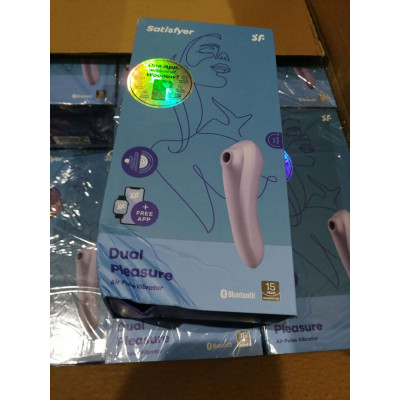 Смарт вибратор и вакуумный стимулятор 2-в-1 Satisfyer Dual Pleasure Mauve (мятая упаковка) Смарт вибратор и вакуумный стимулятор 2-в-1 Satisfyer Dual Pleasure Mauve (мятая упаковка)