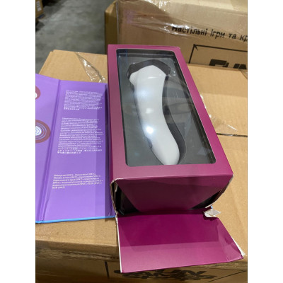 Смарт вибратор и вакуумный стимулятор 2-в-1 Satisfyer Dual Pleasure White (мятая упаковка) Смарт вибратор и вакуумный стимулятор 2-в-1 Satisfyer Dual Pleasure White (мятая упаковка)