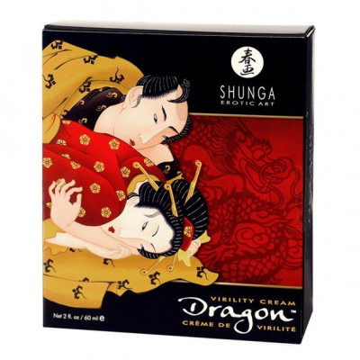 Стимулирующий крем для пар Shunga SHUNGA Dragon Cream (60 мл) (мятая упаковка) Стимулирующий крем для пар Shunga SHUNGA Dragon Cream (60 мл) (мятая упаковка)