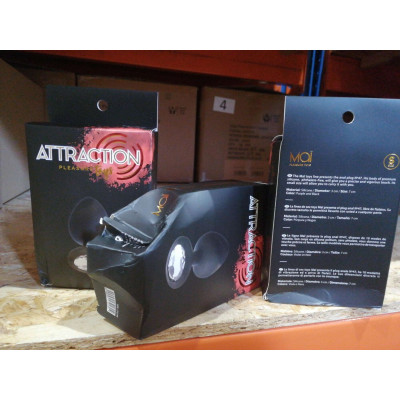 Анальная пробка с кристаллом MAI Attraction Toys №47 Black (мятая упаковка) Анальная пробка с кристаллом MAI Attraction Toys №47 Black (мятая упаковка)