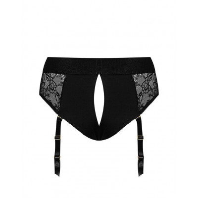 Кружевные трусы для страпона с подвязками Strap-On-Me DIVA HARNESS - M (сильно мятая упаковка) Кружевные трусы для страпона с подвязками Strap-On-Me DIVA HARNESS - M (сильно мятая упаковка)