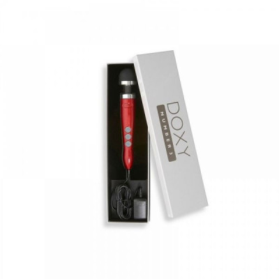 Вибромассажер-Микрофон DOXY Number 3 Candy, Red Вибромассажер-Микрофон DOXY Number 3 Candy, Red
