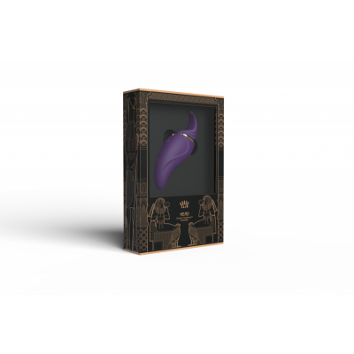Клиторальный вибромассажер с язычком и вибрацией Zalo Hero, Twilight Purple Клиторальный вибромассажер с язычком и вибрацией Zalo Hero, Twilight Purple