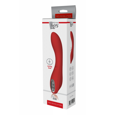 DT21854 Вибратор с движущимся шариком Dream Toys RED REVOLUTION EVA DT21854 Вибратор с движущимся шариком Dream Toys RED REVOLUTION EVA
