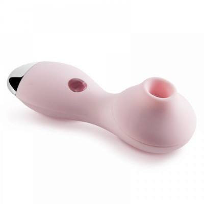 Вакуумный клиторальный стимулятор Kiss Toy, Pink Вакуумный клиторальный стимулятор Kiss Toy, Pink