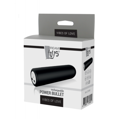 Вибропуля VIBES OF LOVE POWER BULLET BLACK
