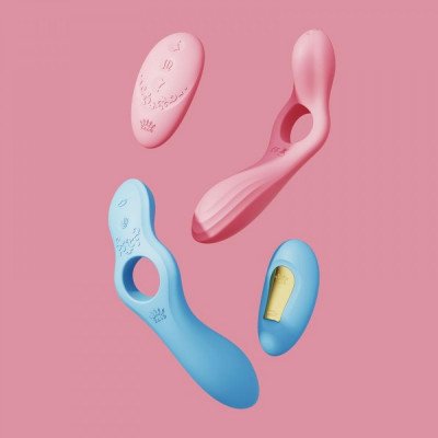 Смарт-вибратор для пар Zalo Jessica Set с управлением с телефона и пультом PINK Смарт-вибратор для пар Zalo Jessica Set с управлением с телефона и пультом PINK