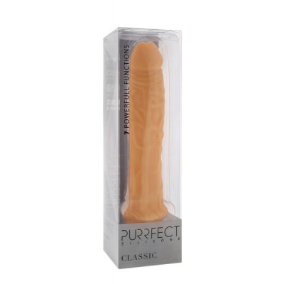 Вибромассажер PURRFECT SILICONE CLASSIC 8.5INCH, FLESH