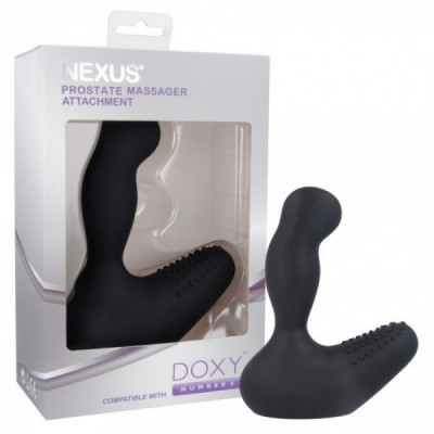 Массажер простаты- Насадка для Микрофона Doxy Nexus - Prostate Attachment Массажер простаты- Насадка для Микрофона Doxy Nexus - Prostate Attachment