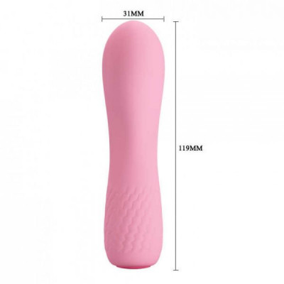 Мини вибромассажер Pretty Love Aice USB , Pink