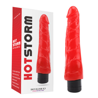 Вибратор гелевый Chisa Hotstorm Devilish X3