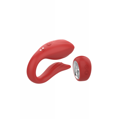 DT21855 Вибратор для пар беспроводным пультом управления Dream Toys RED REVOLUTION PANDORA DT21855 Вибратор для пар беспроводным пультом управления Dream Toys RED REVOLUTION PANDORA