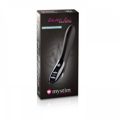 Вибратор с электростимуляцией MYSTIM Electric Eric E-Stim Vibrator - Black