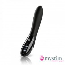 Вибратор с электростимуляцией MYSTIM Electric Eric E-Stim Vibrator - Black