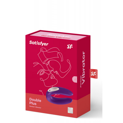 Вибромассажер для двоих PARTNER PLUS COUPLES VIBRATOR Вибромассажер для двоих PARTNER PLUS COUPLES VIBRATOR