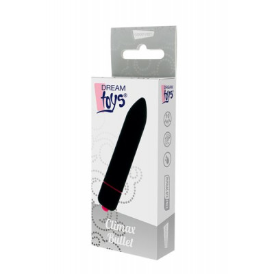 Мини вибромассажер DREAM TOYS 10-SPEED CLIMAX BULLET BLACK