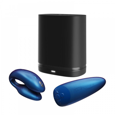 Вибратор для пар We-Vibe Chorus Cosmic Blue Вибратор для пар We-Vibe Chorus Cosmic Blue