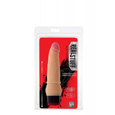 Вибромассажер REALISTX 6INCH VIBRATOR, FLESH