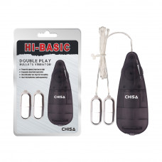 Вибропуля с пультом управления Chisa Double Play Bullets Vibrator Hi-Basic