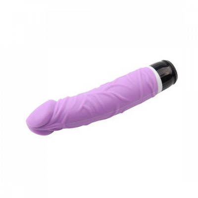 CH34621 Вибратор силиконовый Chisa m mello Thick Realistic Purple