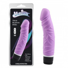 CH34621 Вибратор силиконовый Chisa m mello Thick Realistic Purple