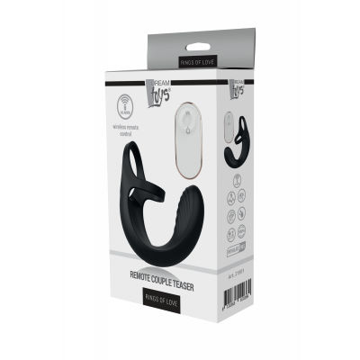 DT21801 Стимулятор с дистанционным управлением длы пар RINGS OF LOVE REMOTE COUPLE TEASER DT21801 Стимулятор с дистанционным управлением длы пар RINGS OF LOVE REMOTE COUPLE TEASER