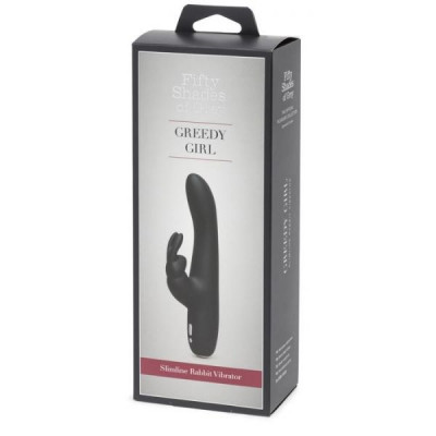 Вибратор-кролик Slimline для клитора и точки G Fifty Shades of Grey 2019 Вибратор-кролик Slimline для клитора и точки G Fifty Shades of Grey 2019