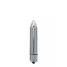 Мини вибромассажер DREAM TOYS 10-SPEED CLIMAX BULLET SILVER