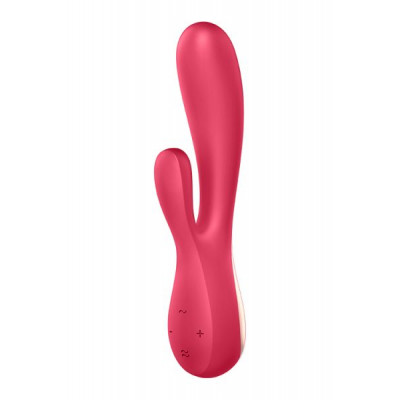 Вибромассажер кролик SATISFYER MONOFLEX RED Вибромассажер кролик SATISFYER MONOFLEX RED