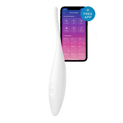 T360185 Вибратор c целенаправленной стимуляцией Satisfyer Twirling Joy White