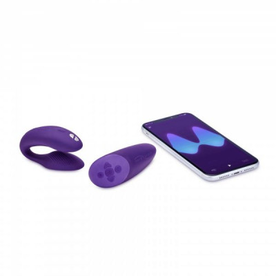 Вибромассажер для пар We-Vibe Chorus, Purple Вибромассажер для пар We-Vibe Chorus, Purple