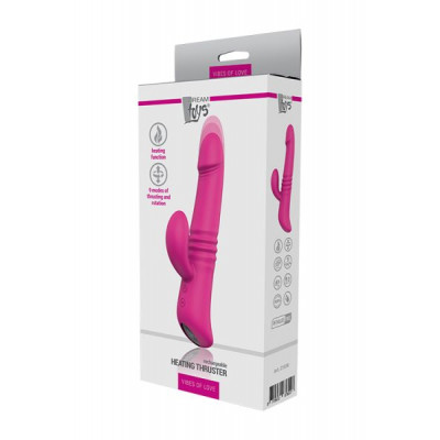 Вибромассажер с функцией нагрева HEATING THRUSTER MAGENTA Вибромассажер с функцией нагрева HEATING THRUSTER MAGENTA