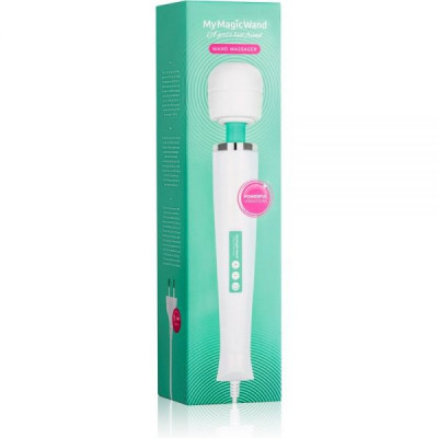 Вибромассажер-Микрофон My Magic Wand UK Version, White Вибромассажер-Микрофон My Magic Wand UK Version, White