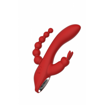 Вибромассажер двойной RED REVOLUTION HERA