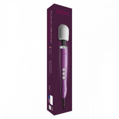 Вибромассажер-Микрофон DOXY Wand Massager, Purple Вибромассажер-Микрофон DOXY Wand Massager, Purple