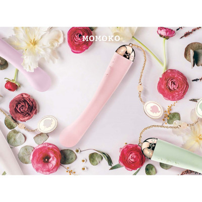 Вибратор для точки G с подключением к телефону ZALO Momoko Strawberry Pink Вибратор для точки G с подключением к телефону ZALO Momoko Strawberry Pink