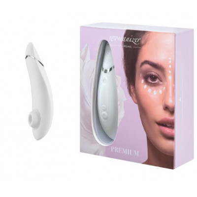 Бесконтактный Клиторальный Стимулятор Womanizer Premium, White