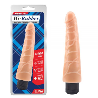 Вибромассажер Chisa Hi-Rubber 8.8 Dildo-Flesh Вибромассажер Chisa Hi-Rubber 8.8 Dildo-Flesh