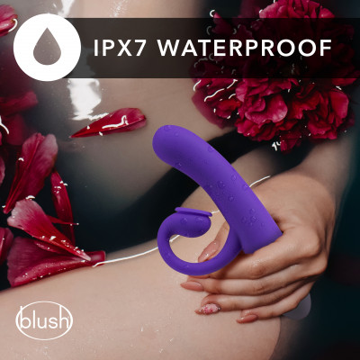 T331543 Двойной вибратор с технологией пульсации воздуха Blush HOP - OH BUNNY - MIDNIGHT T331543 Двойной вибратор с технологией пульсации воздуха Blush HOP - OH BUNNY - MIDNIGHT