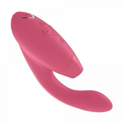 Инновационный бесконтактный cтимулятор Womanizer Duo Raspberry Инновационный бесконтактный cтимулятор Womanizer Duo Raspberry