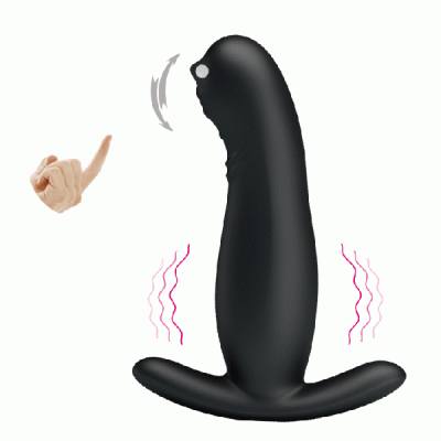Виброяйцо OVO R4 REMOTE, BLACK CHROME