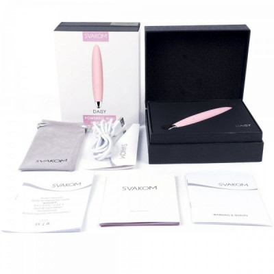 Компактный Вибростимулятор Клитора Svakom Daisy, Pink Компактный Вибростимулятор Клитора Svakom Daisy, Pink