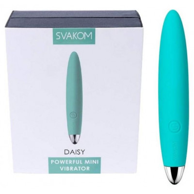 Компактный Вибростимулятор Клитора Svakom Daisy, Green Компактный Вибростимулятор Клитора Svakom Daisy, Green
