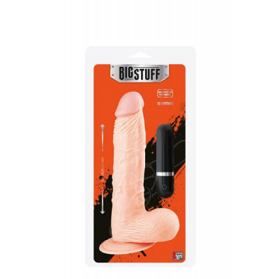 Вибромассажер BIGSTUFF 8.5INCH, FLESH