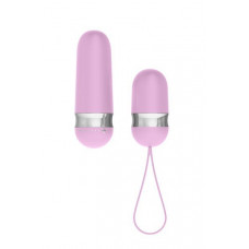 Виброяйцо OVO R4 REMOTE, ROSE/CHROME